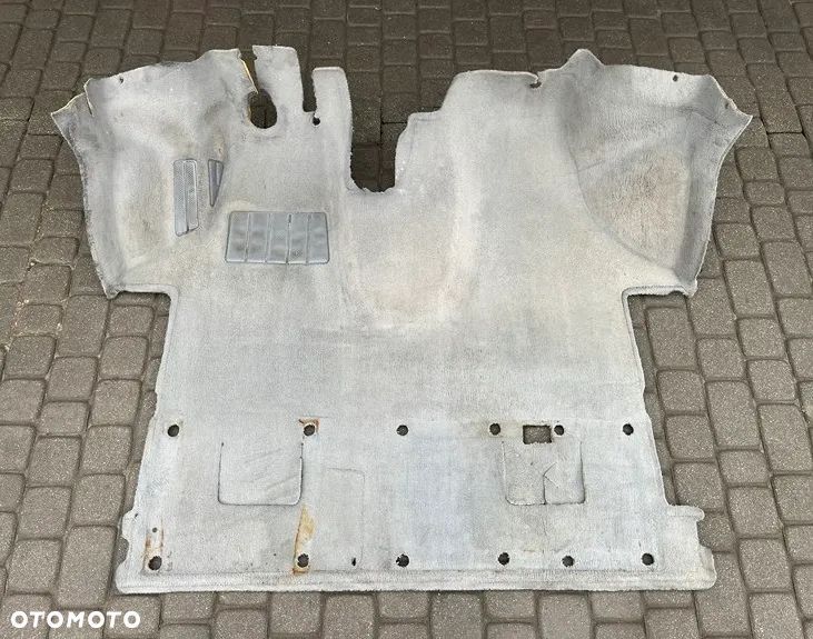 WYKŁADZINA WELUROWA DYWAN WNĘTRZA JASNA PODŁOGA PRZEDNIA PRZÓD MATA VW T5 LIFT T6 CARAVELLE DOKA TRANSPORTER - 1