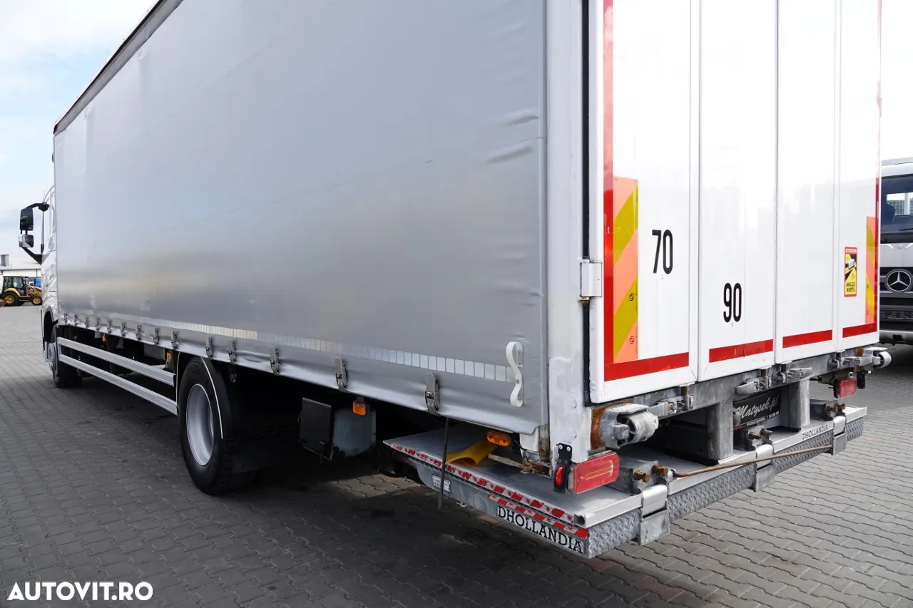 Volvo FH 420 / 4x2 / SOLÓWKA / PERDEA 9,10 M / AER CONDIȚIONAT PARCARE / LIFT DHOLLANDIA 2000KG / CONTRACTUL DE SERVICE POSTĂ - 8