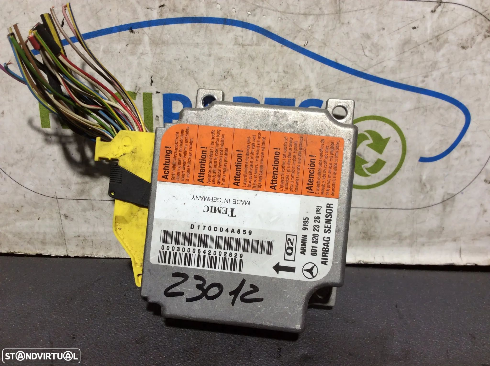 Centralina de airbag Mercedes E320 W210 - 1