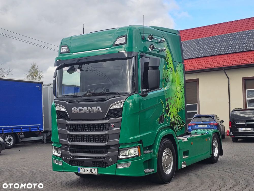 Scania R530 V8 XENON LEDY RETARDER KLIMA POST.HYDRAULIKA! - 4