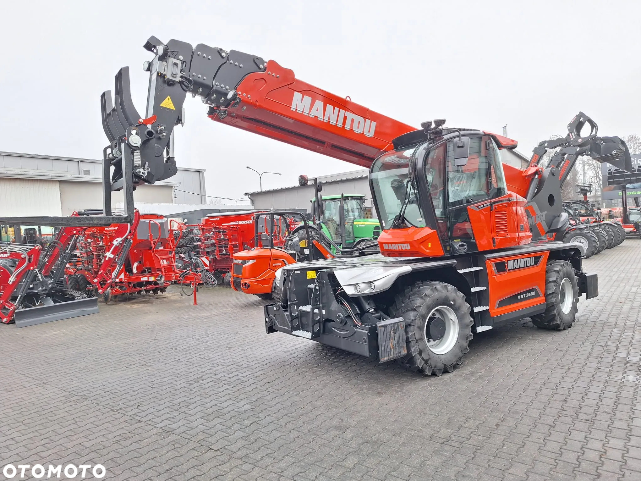 Manitou ładowarka teleskopowa obrotowa MRT 2660 Vision + - 4