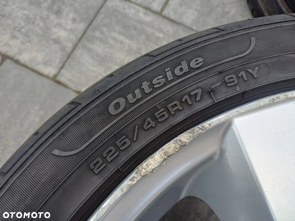 FELGI Z OPONAMI KOŁA ALUMINIOWE TOYOTA LEXUS SUZUKI R17 5X114,3 ET38 60,1 mm OPONY 225/45 R17  NR36 - 10
