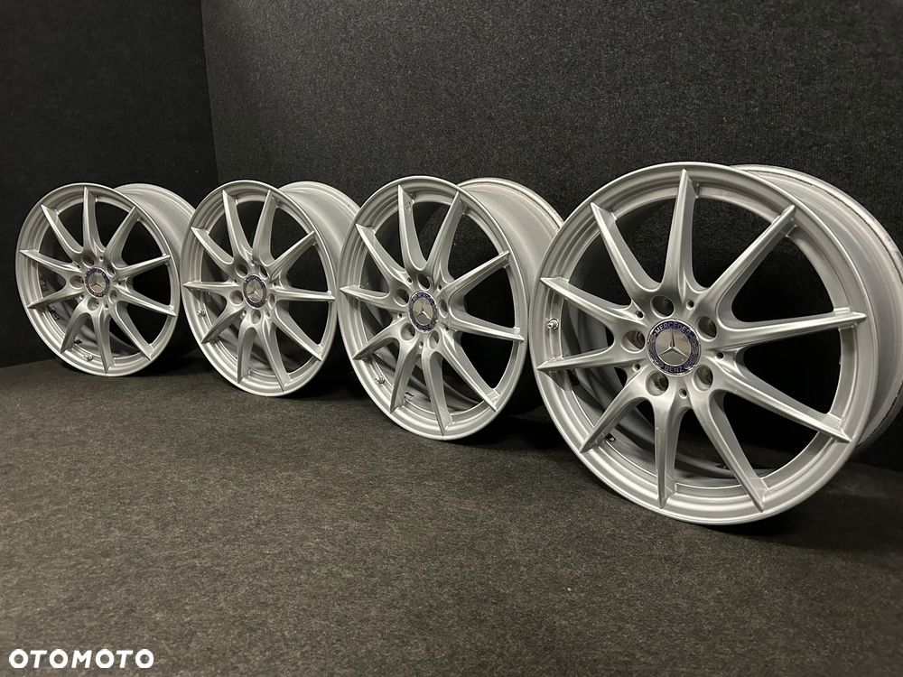 Alufelgi Mercedes A-Klasa W176, W177, B-Klasa W247, W246, CLA 17 cali 5x112 4szt. ładne z czujnikami! - 1