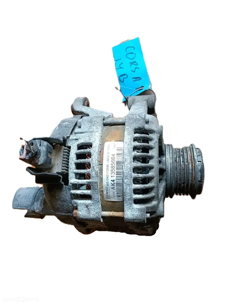 OPEL CORSA E 14-19 r. 1,4 B ALTERNATOR DENSO 13585664 +