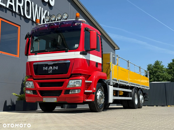 MAN TGS TGX E5 26.320  / skrzynia / platforma / oś skrętna