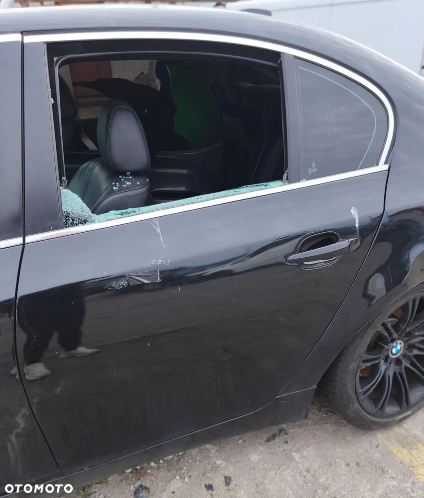BMW 5 E60 04r DRZWI LEWY TYŁ LEWE TYLNE GOŁE 475/9 - 1
