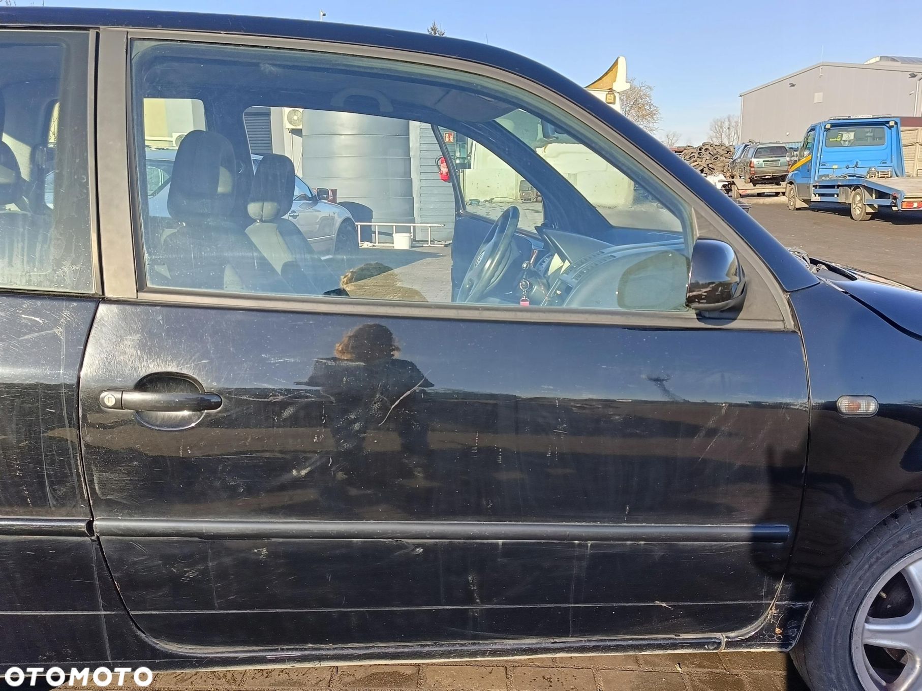 VW Lupo 98-05 DRZWI PRAWE PRZEDNIE PRZÓD kod lakieru L041 - 1