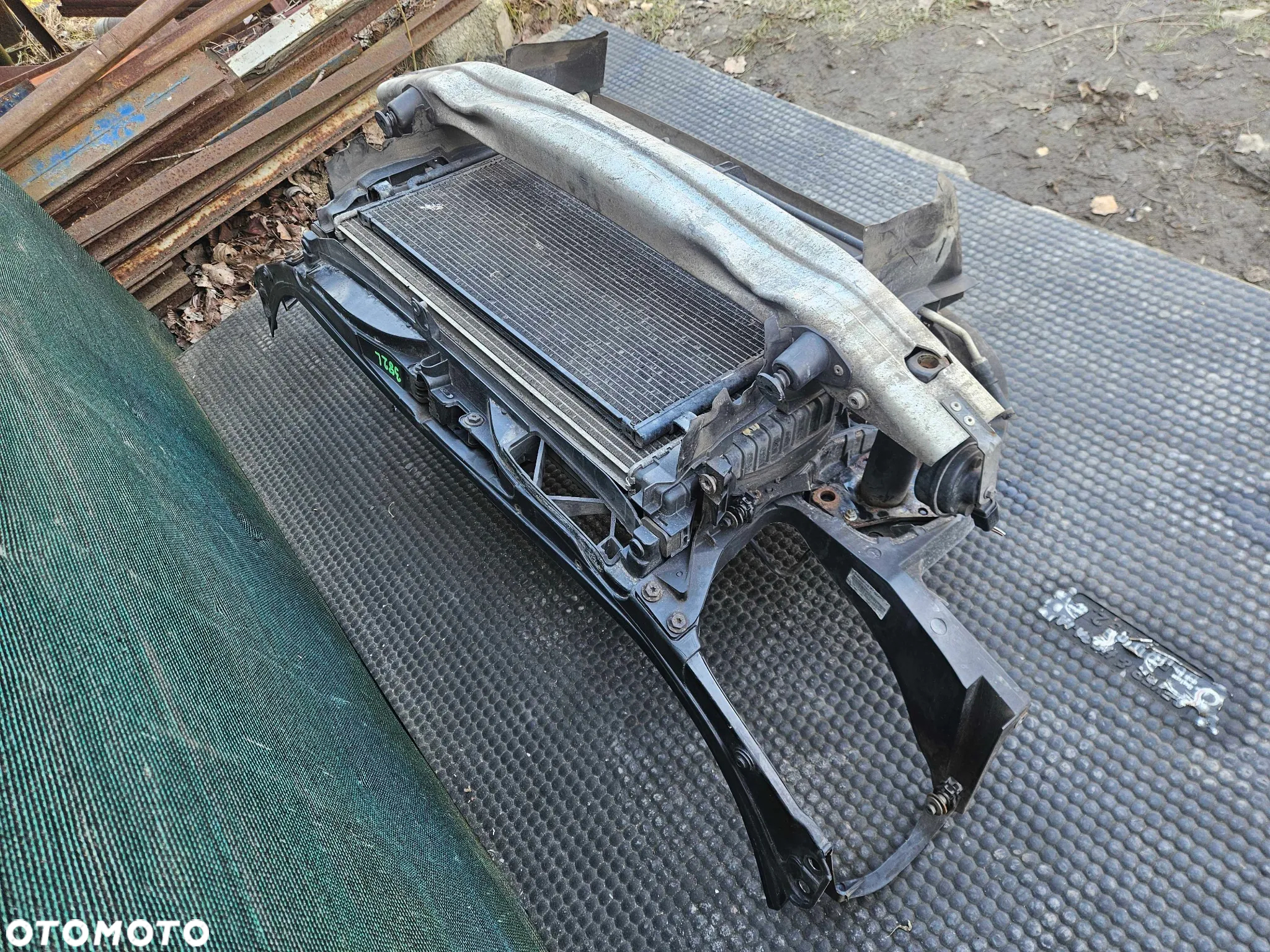 Pas Przedni 8E0805594E Wzmocnienie Czołowe Belka Zderzaka Chłodnice Wentylator 2.0 TDI 140KM AUDI A4 B7 - 16