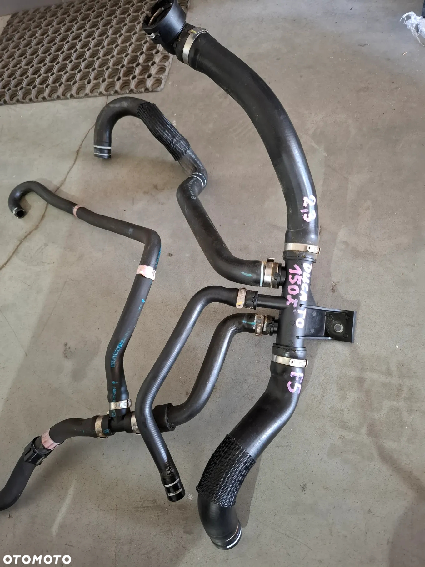 Rura magistrala wody Fiat Ducato 2016 rok 2,3 Euro 5 - 2