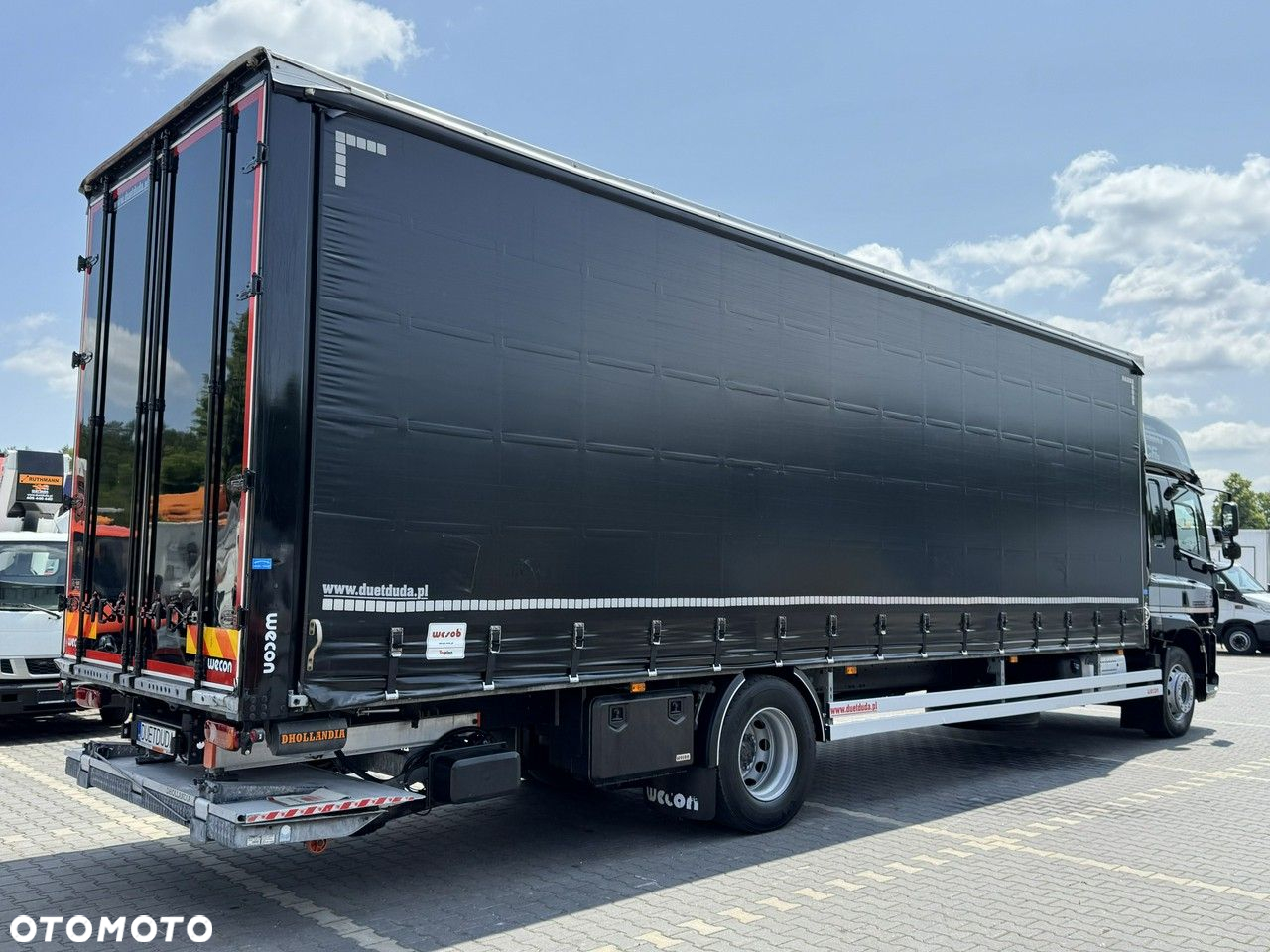 DAF CF 320 E6 Winda Firana Tył Drzwi Dach Zsuwany Długi 9.40m - 14