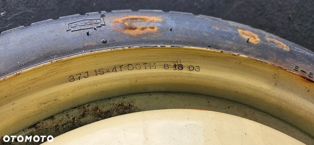 Dojazdówka koło zapasowe 115/50/15 5x114,3 Mazda 5 - 2