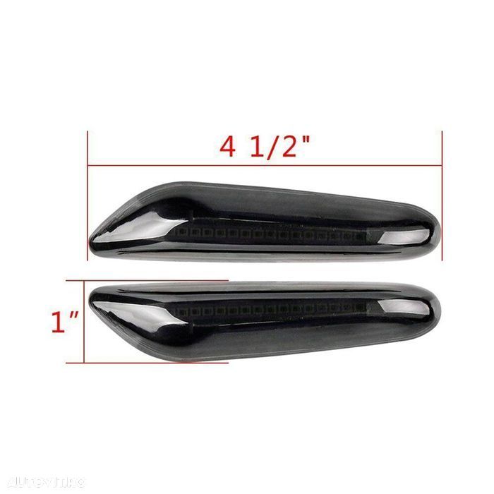 Set 2 semnalizari dinamice LED BMW: E46, E36, E90, E60, E87, etc. - 5