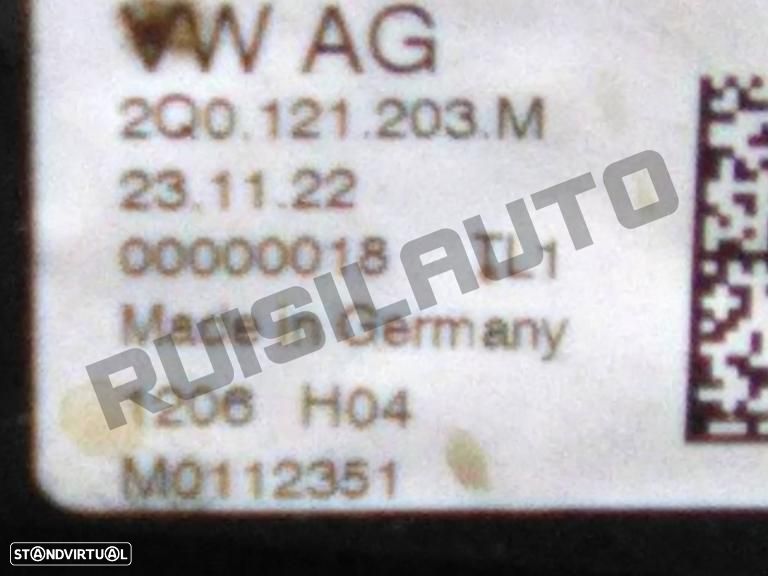 Frente Completa 2q012_1203m Skoda Fabia Iv (pj) [2019_2024] 1.0 - 5