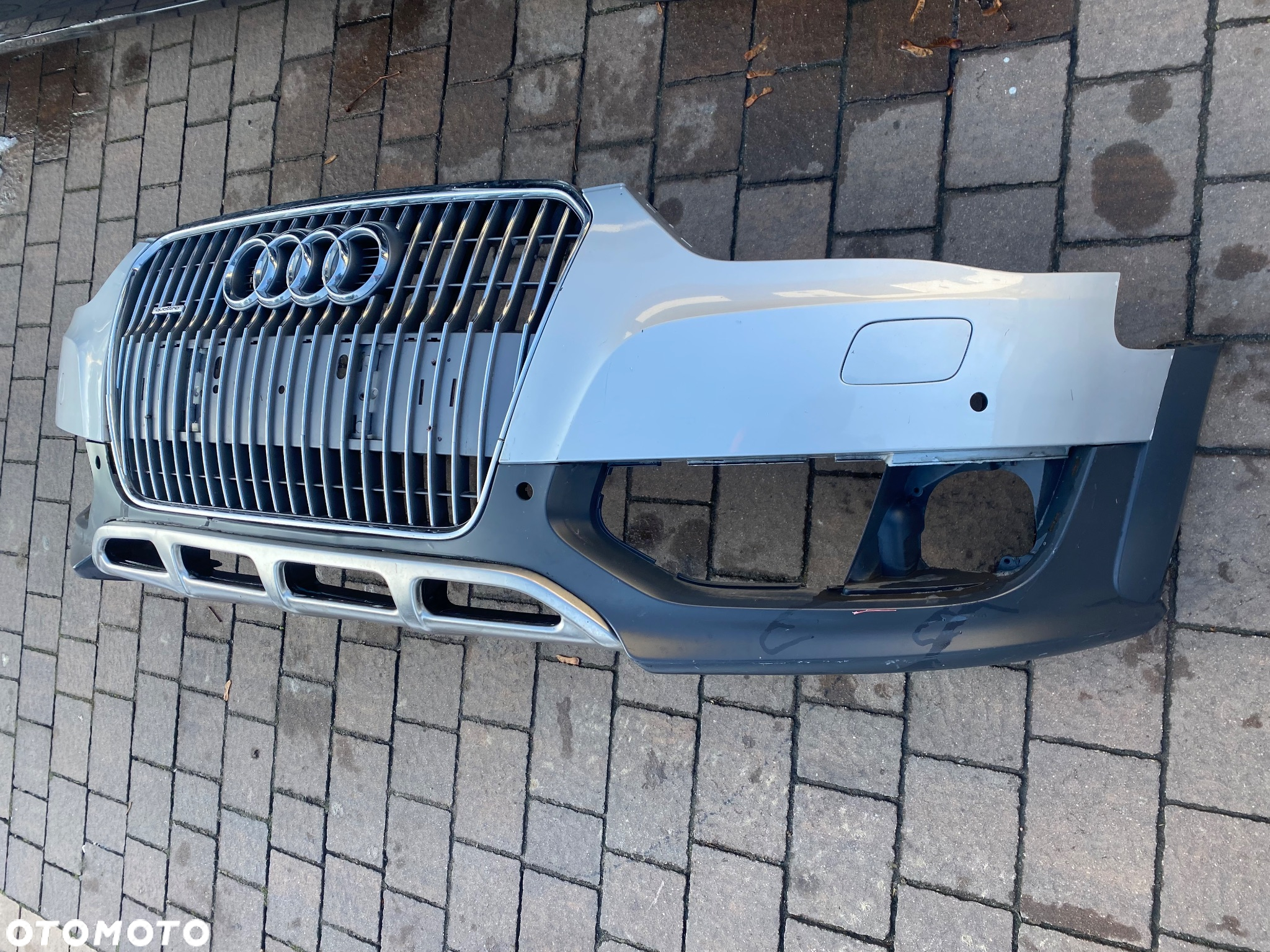 AUDI A4 B8 LIFT 12-16 ALLROAD ZDERZAK SPRYSK LX7W BD ORG. - 2