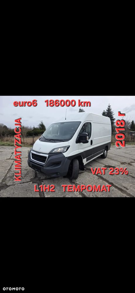 Peugeot Boxer ducato jumper 2018 r 184000 km klima Tempomat l1h2 - 2
