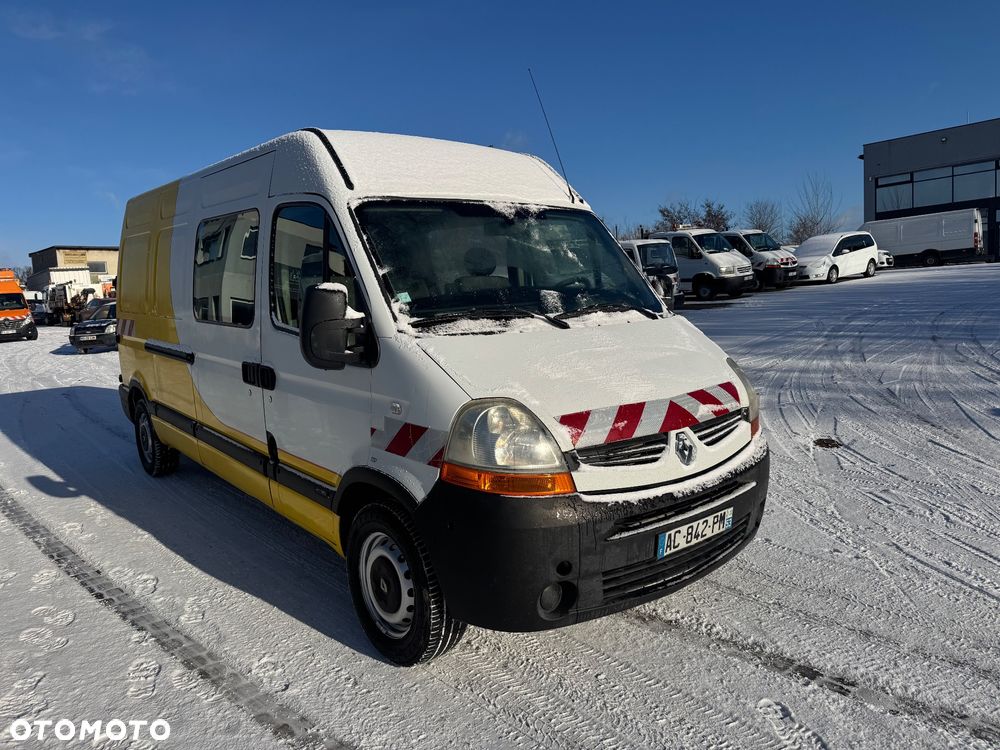 Renault Master 2009r. 7 Osoba Brygadówka L3H2 długi long - 6