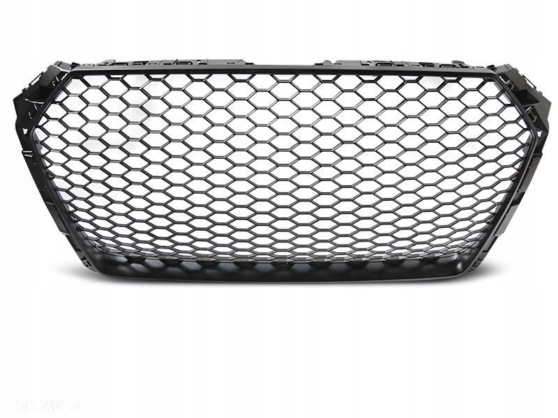 Atrapa Grill Audi A4 B9 15-19 Sport Matt Black - 1