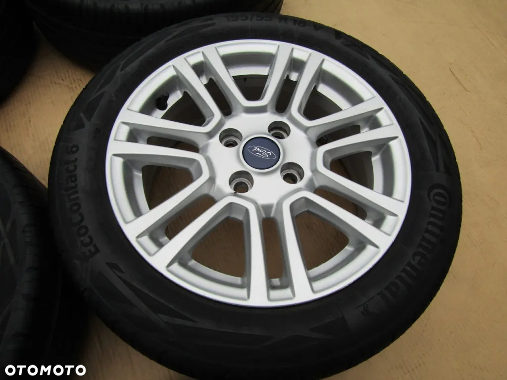4x Felgi Koła 16 Ford KA + Plus Fusion Focus Fiesta MK7 MK8 + Opony 195/55 - 11