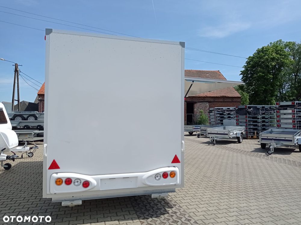 Niewiadów DOSTAWA! H20521HT Przyczepa HANDLOWA gastronomiczna 520x203x230! 2 klapy sprzedażowe, ściany z LAMINATU! DMC 2000kg - 2