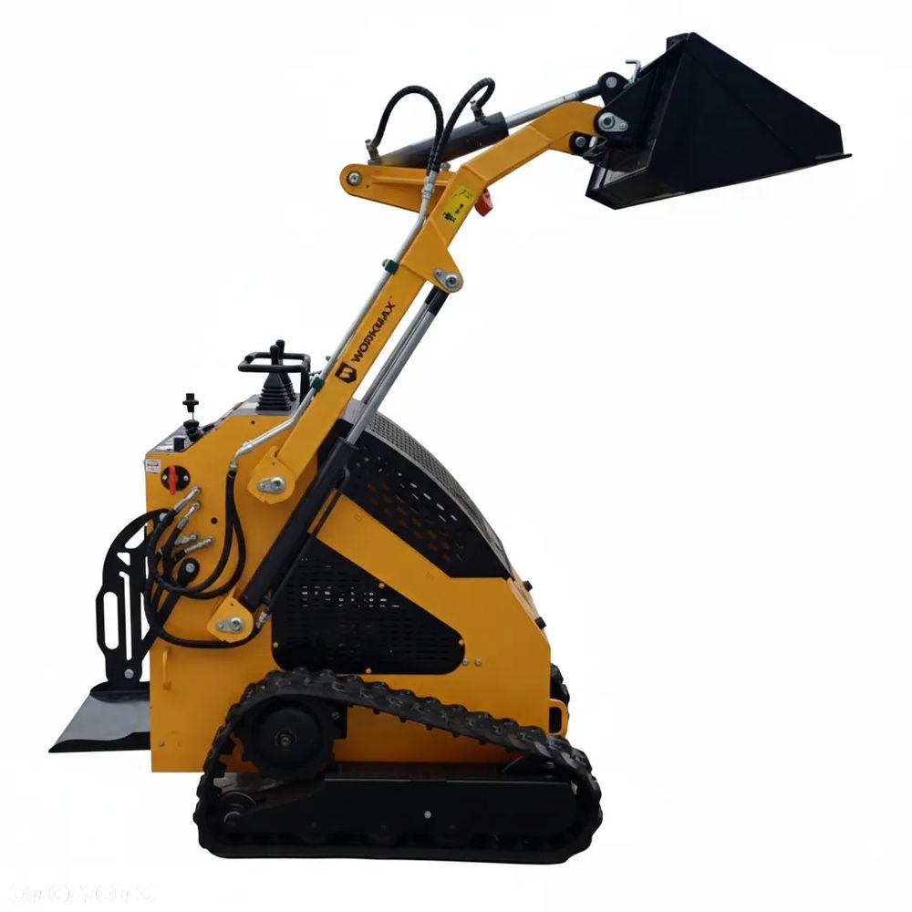 Miniładowarka Gąsienicowa Burtowa WORKMAX 360 SKID-STEER - 3