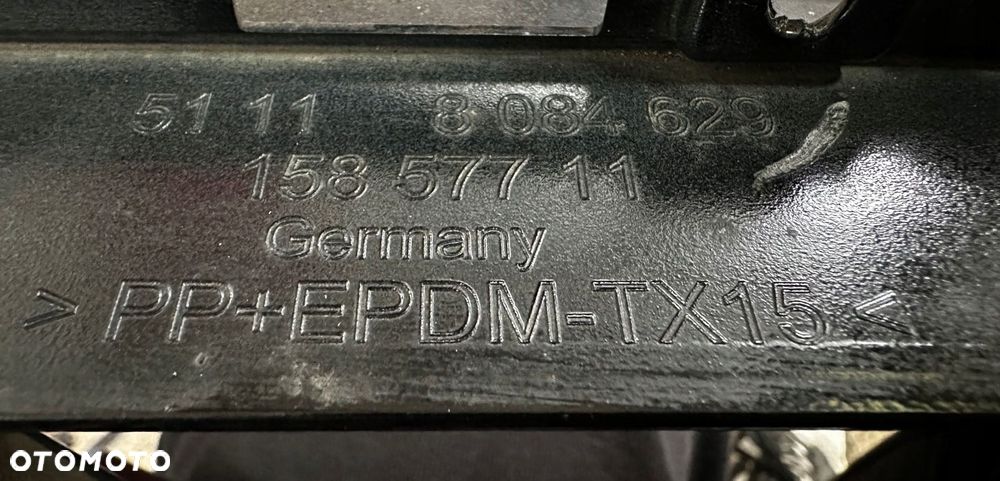 BMW 5 G60 G61 M-PAKIET KRATKA ZDERZAKA ŚRODKOWA PRZÓD PRZEDNIA 51118084629 - 5