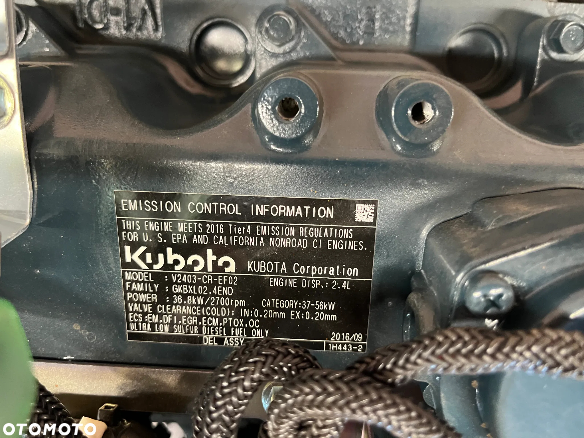 FV23% Silnik Kubota V2403 Nowy Kompletny - 11