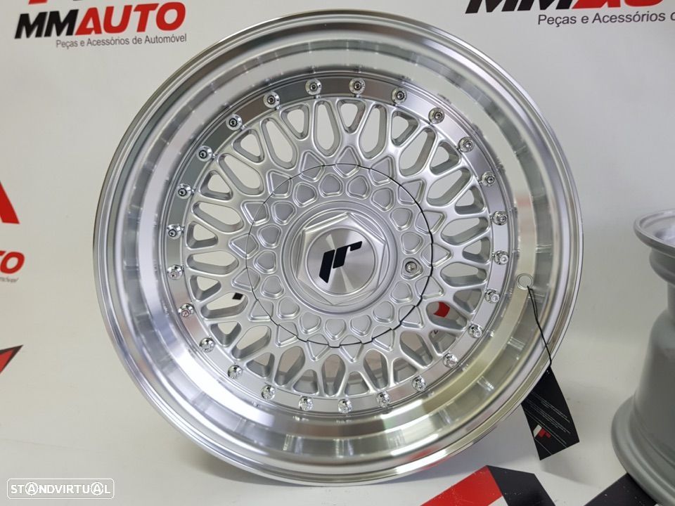 Jantes Japan Racing JR9 Silver Machined 15 - 6