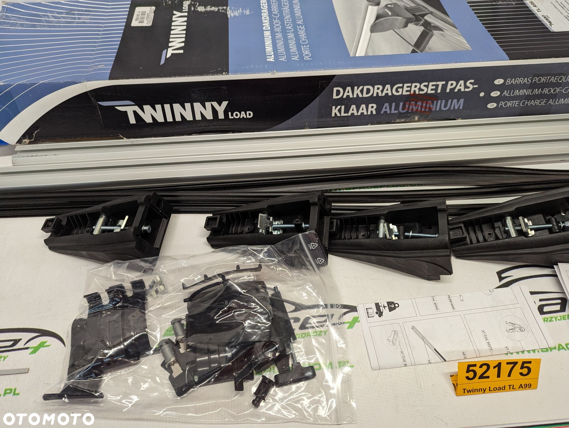Bagażnik dachowy belki poprzeczki Twinny Load TL A99 - 4