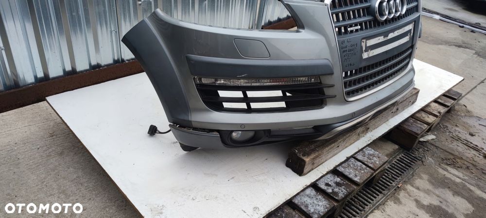 ZDERZAK PRZÓD AUDI Q7 4L CROSS OFF ROAD SPRYSKI PDC LY7G KOMPLET ORYGINAŁ ! - 10