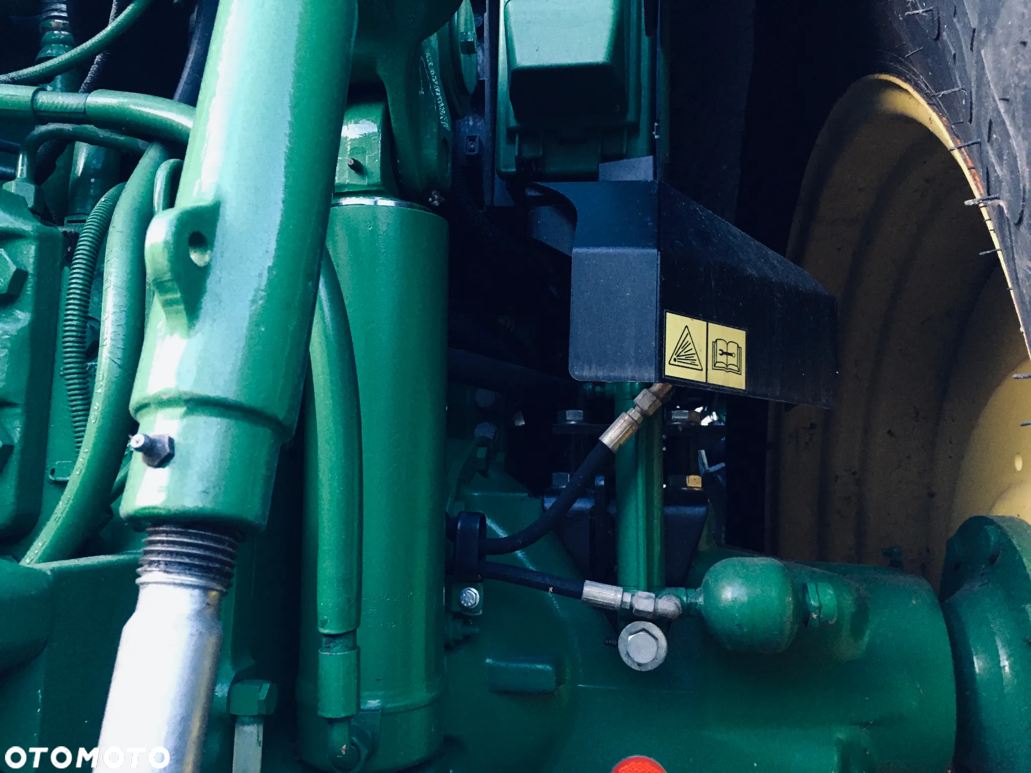 John Deere 7430 Premium Nowe opony Pneumatyka Video - 11