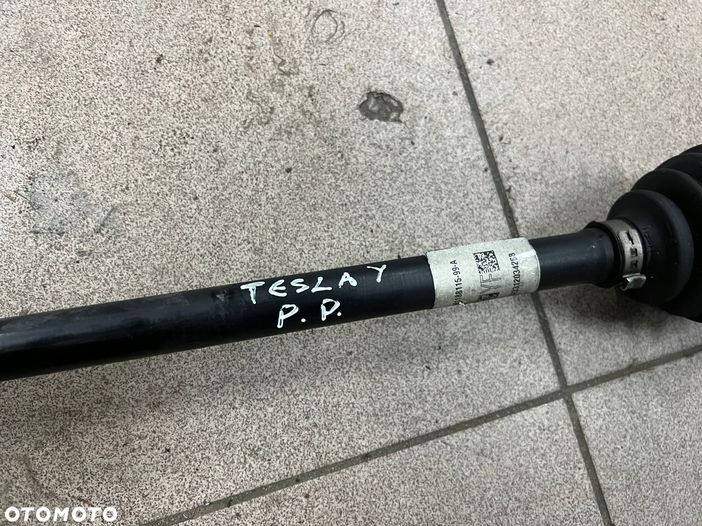 TESLA MODEL Y AWD PÓŁOŚ PRZÓD PRZEDNIA P1188115-99-A YF - 4