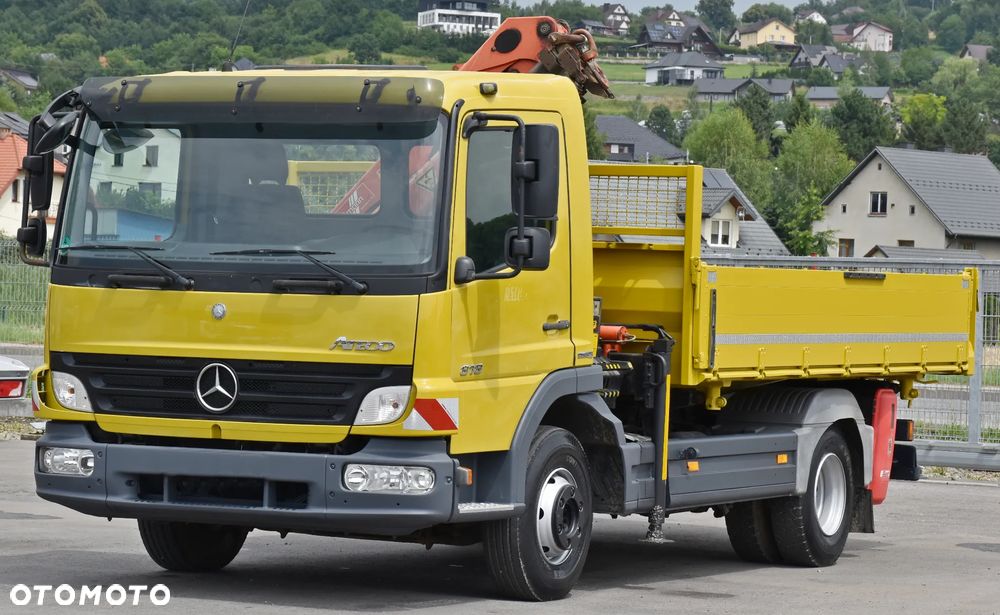 Mercedes-Benz Atego 818 * WYWROTKA 4,05 m + PK 6501 A * STAN BDB - 4