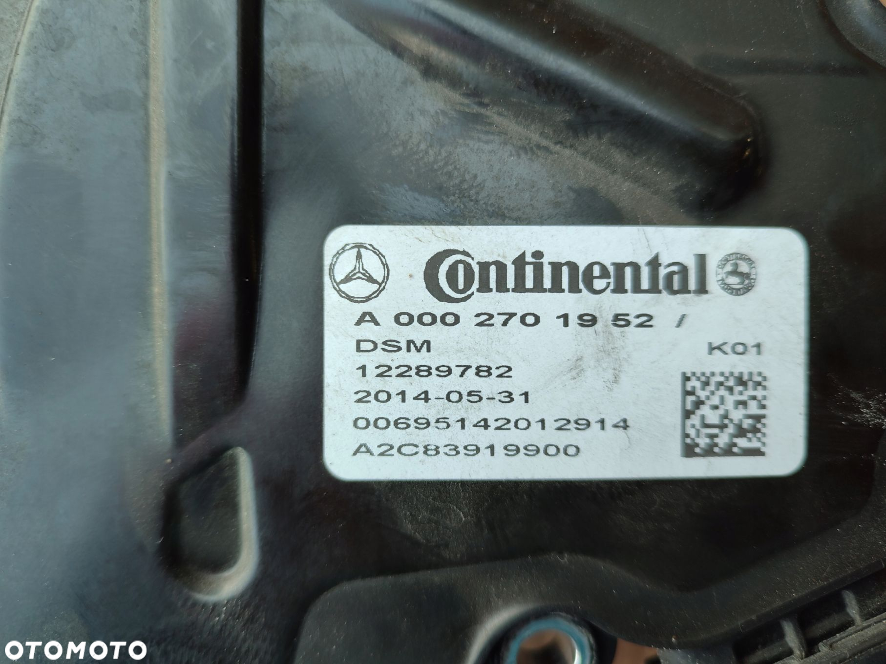 Moduł sterownik komputer skrzyni biegów MERCEDES GLK X204 A0002701952 - 3