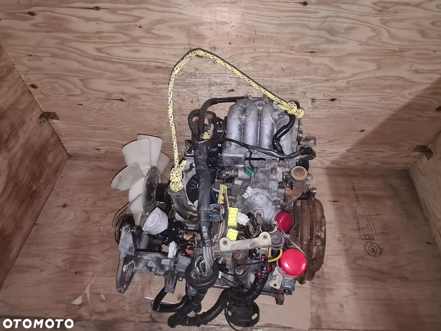 SILNIK MAZDA RX7 RX-7 13B WANKLA KOMPLETNY USZKODZONY - 3