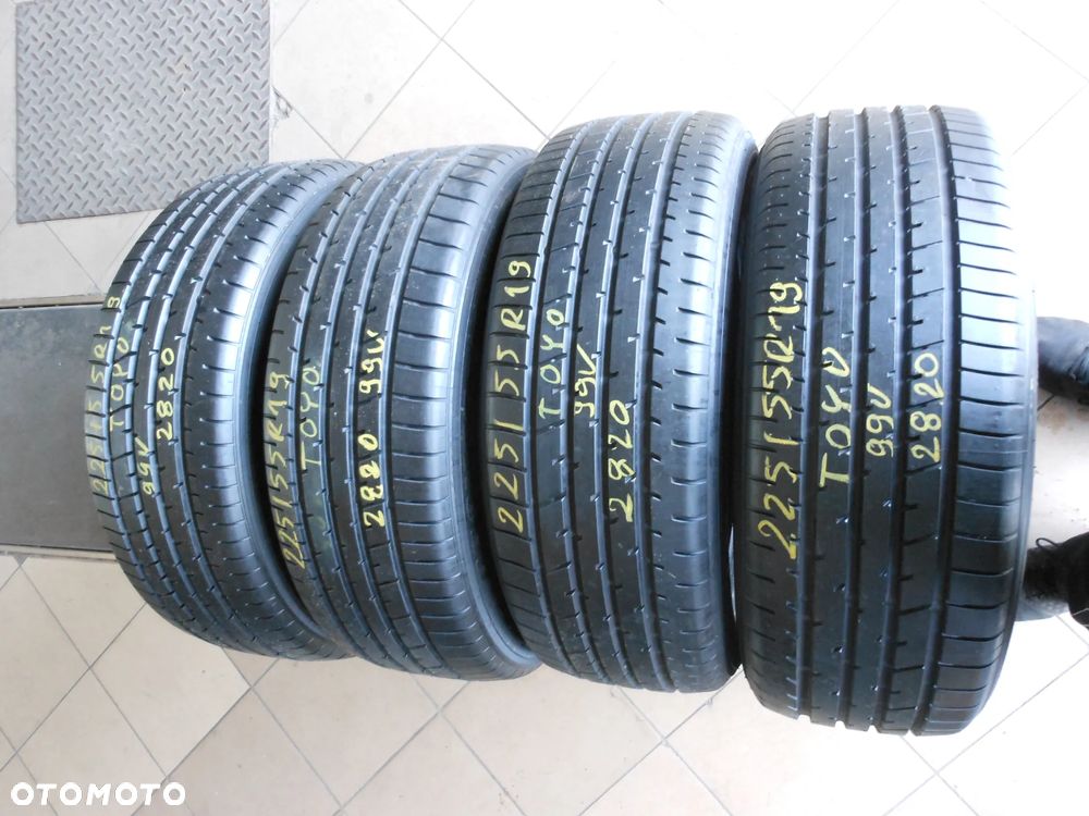Opony 225/55r19 toyo proxes r46a 7,7mm  lato komplet - 1