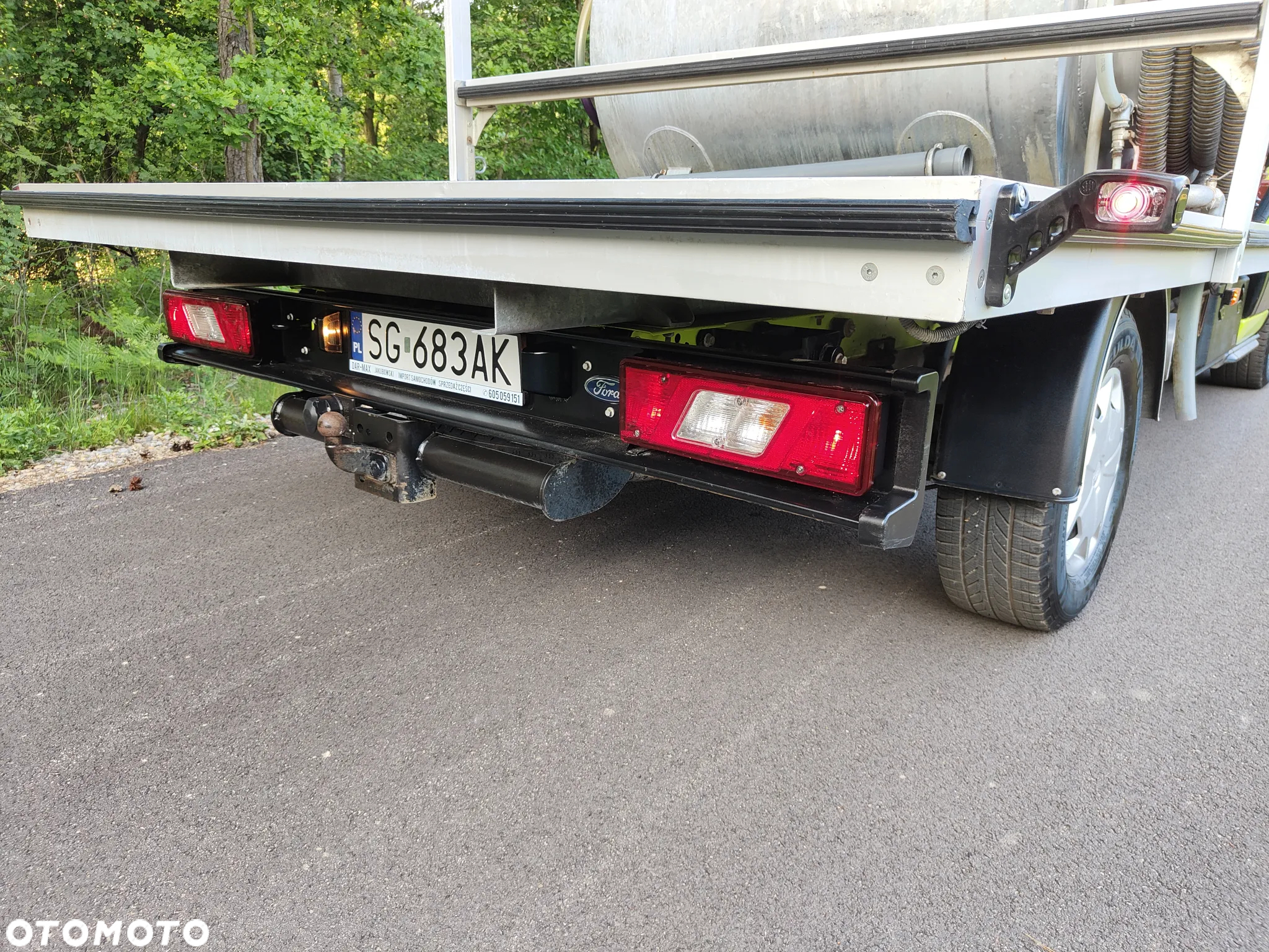 Ford Transit MK8 Toi Toi Asenizacyjny  2.0Tdci 130PS 17.02.2022r Klima Esp Euro 6 Oryginalny Przebieg 80 tys  Led Tempomat Skorzana Kierownica - 14