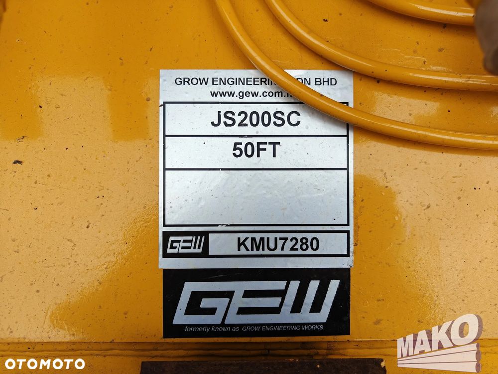 NOWE Ramię 50ft (15,5m) long reach do koparki JCB JS200 SC - 6