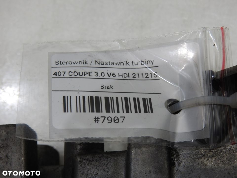 NASTAWNIK TURBINY PEUGEOT 407 3.0 V6 HDI 6NW009550 - 7
