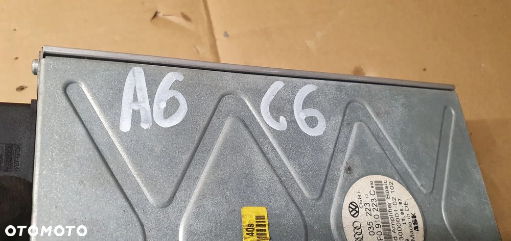Wzmacniacz ASK Audi A6 C6 4F0035223 4F0910223C - 7