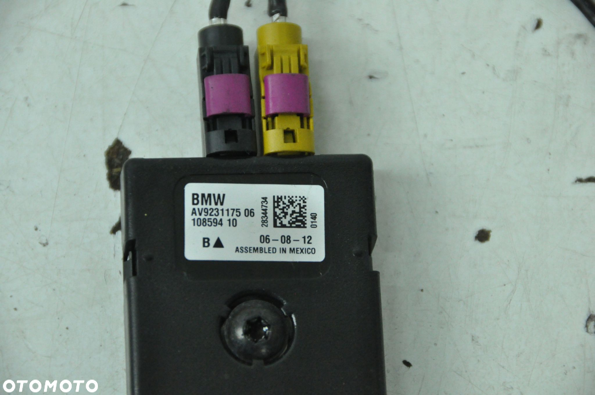 Bmw F22 F80 F32 F30 F36 Moduł Wzmacniacz Anteny Diversity Dab 9231175 - 3