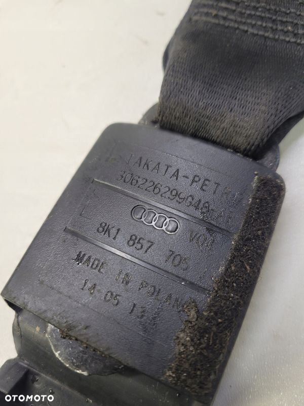 PAS BEZPIECZEŃSTWA LEWY AUDI A4 B8 8K1857705J USZ! - 3