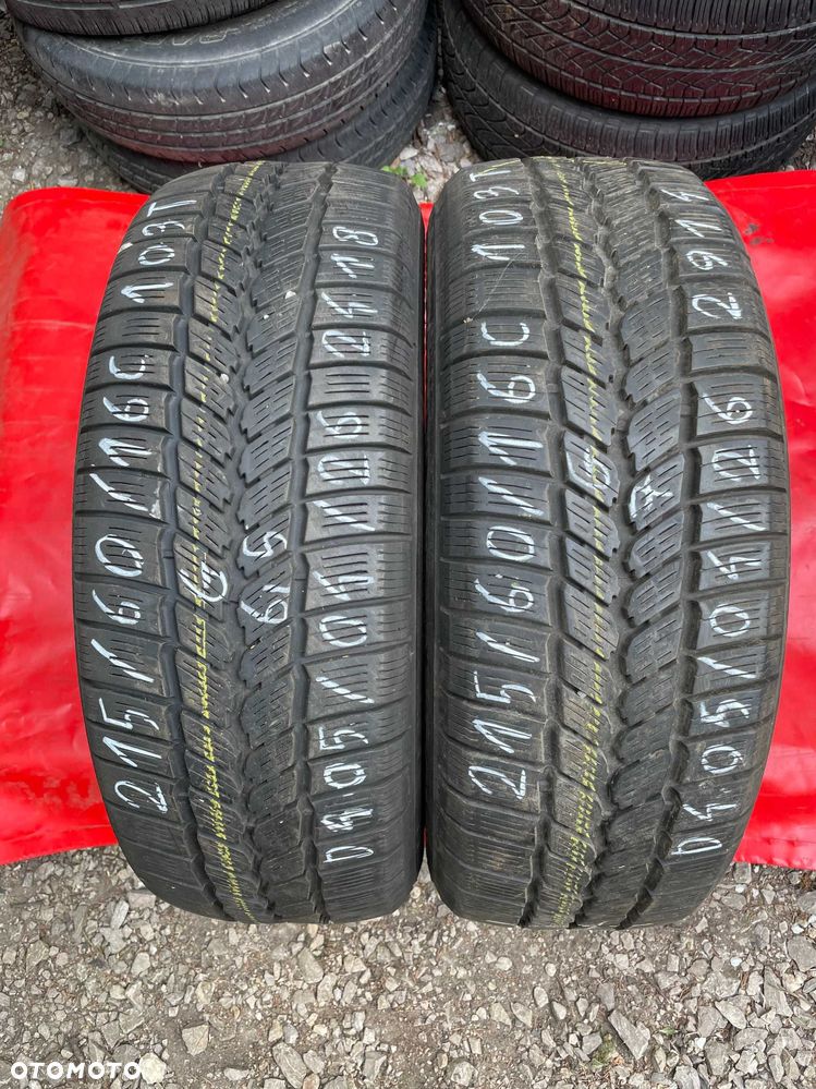 2szt. opony zimowe 215/60R16C 103T Michelin Agilis 51 Snow-Ice - 1