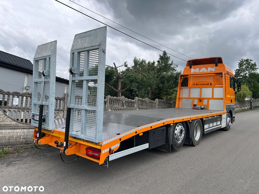 MAN TGX 26.500 | XLX | Euro 6 | 6x2 | INDIVIDUAL | Skrętna Oś | Nowa Zabudowa | Rampy Hydrauliczne | Autolaweta 8,20m | Pomoc Drogowa | Najazd | z Niemiec | STAN PERFEKCYJNY | Tylko 587 tys km | - 7