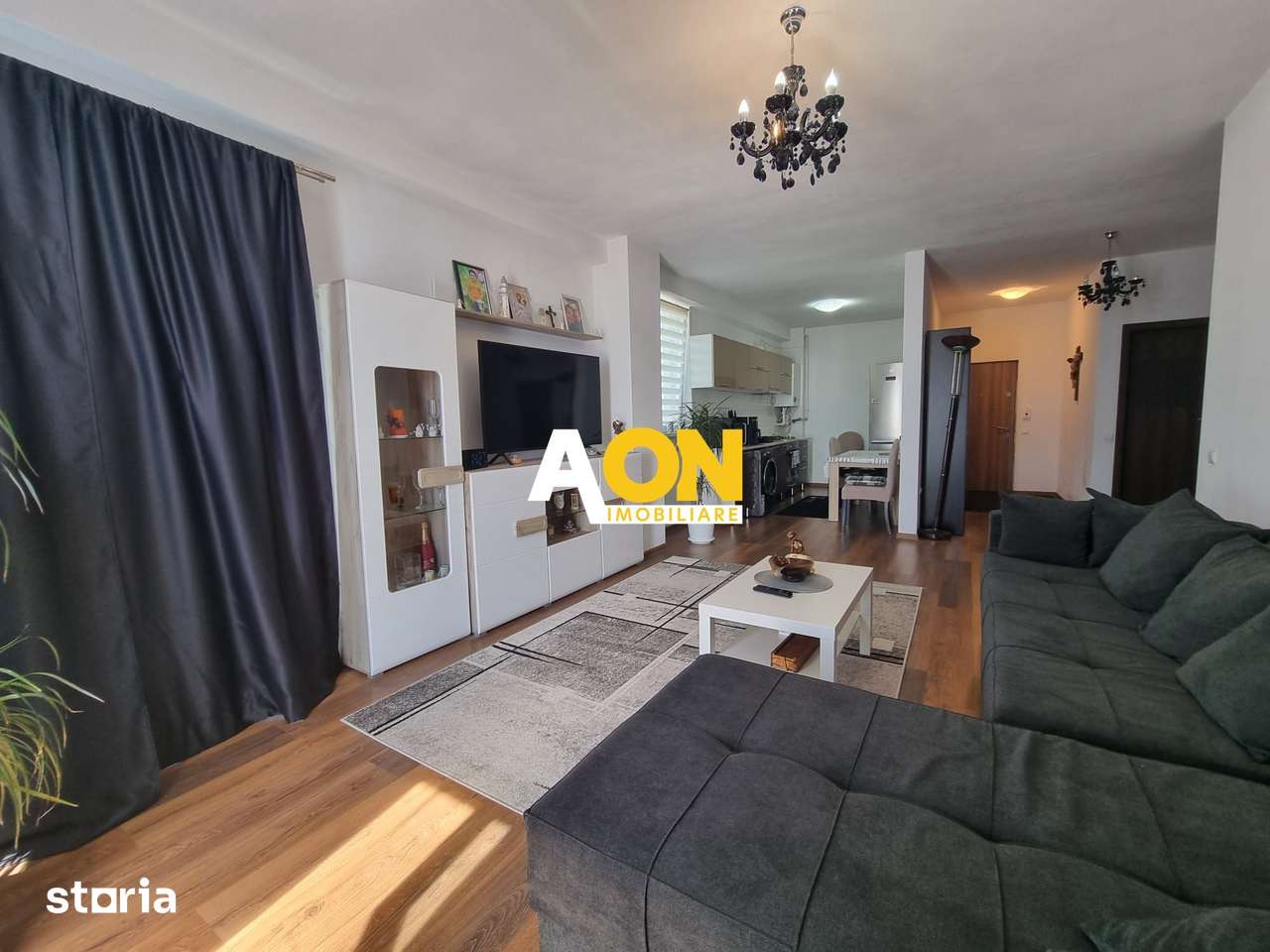 Apartament 2 camere, mobilat, utilat, bloc nou, Centru — fotografia 1