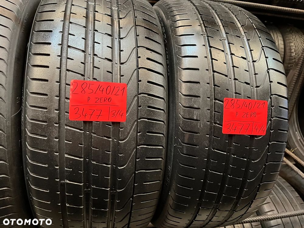 285 40 21 Pirelli P Zero 4szt. N0 opony letnie - 3