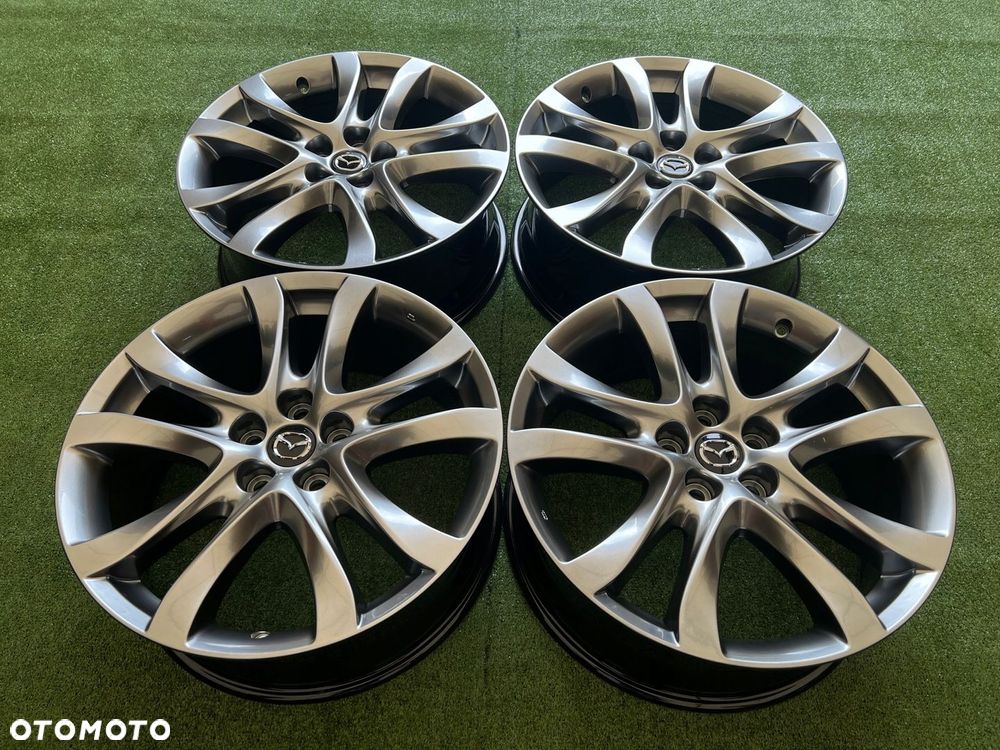 KOMPLET FELG FELGI ALU MAZDA CX-3 CX-5 CX30 CX60 19 ET45 ORYGINALNE - 4