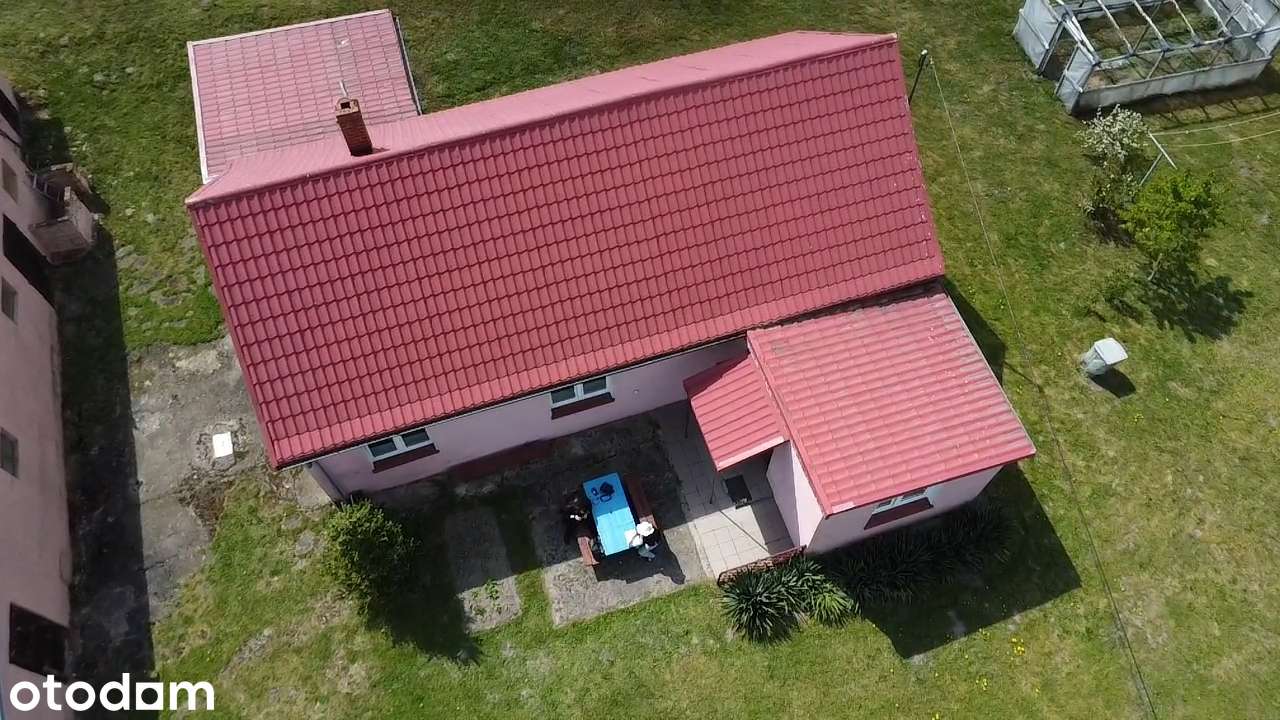 Słoneczny DOM 82 M2 NA DUŻEJ DZIAŁCE 3200M2+ budynki gosp. - Pełny obrazek: 3/9