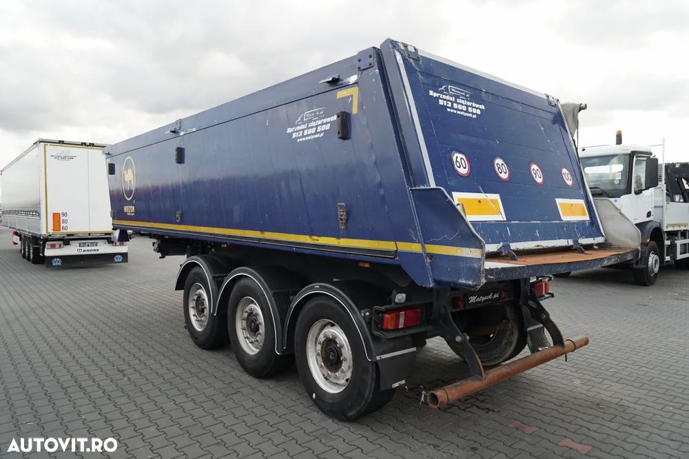 Wielton BASCULATOR / 24 M3 / ALUMINIU / AXĂ RIDICATĂ / AXE SAF / CONTRACT DE SERVICE POST-SERVICE - 3