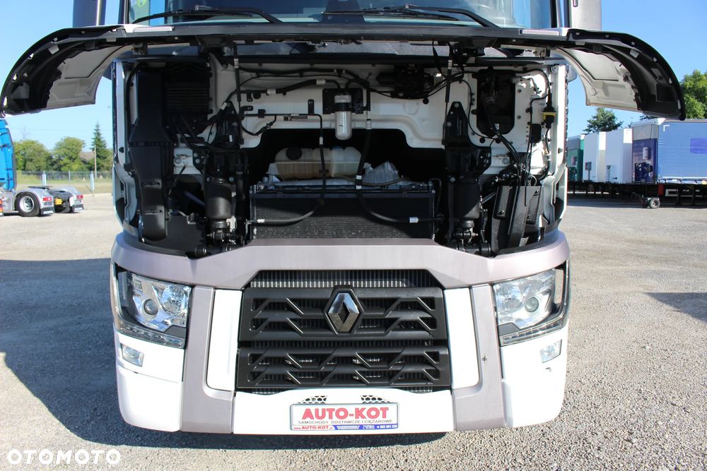 Renault T480 *13L* /LODÓWKA / HIGH-CAB /KLIMA POSTOJOWA / GPS /PEŁNY SPOILER /ACC / BL.MOSTU / Euro 6 /*SERWIS FR*/ STAN IDEALNY / - 19