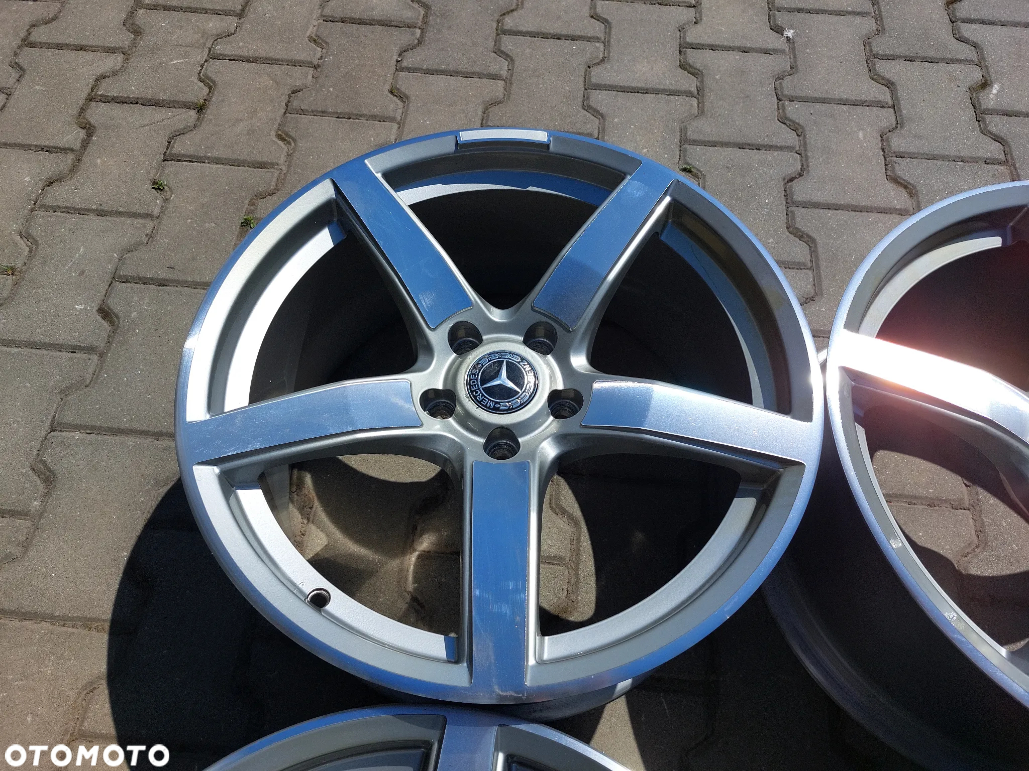 MERCEDES CLS W219 FELGI ALUMINIOWE R18 8J ET32 9J ET35 5X112 JAK NOWE! DWIE SZEROKOŚCI! - 5